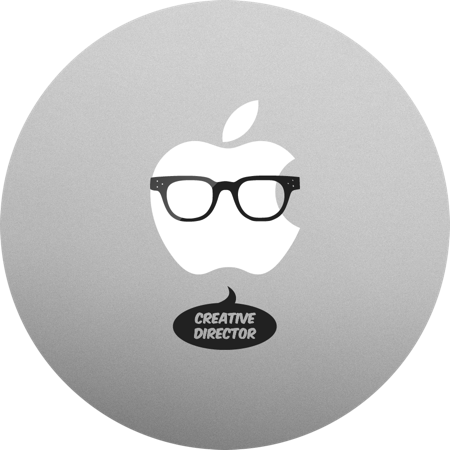 Creative Director MacBook sticker. MacBook decals and stickers.